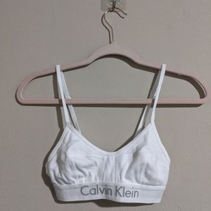 Calvin Klein White Bralette